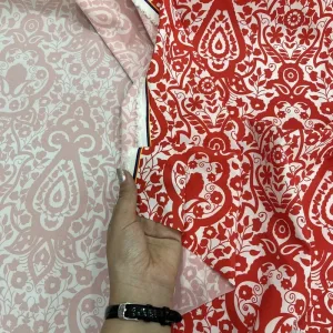 کرپ بوگاتی قرمز طرح ایرانی