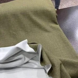 فوتر تمرینی پشت تریکو زیتونی