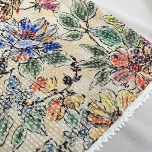 کوک‌دوزی زمینه زرد