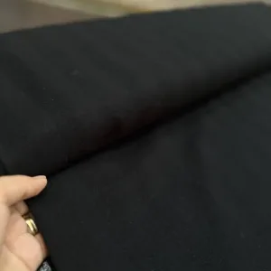 لینن کنفی مشکی راه راه