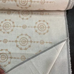 لینن خامه دوزی دایره ای