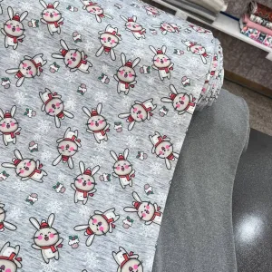 تریکو گل دار طرح خرگوشی