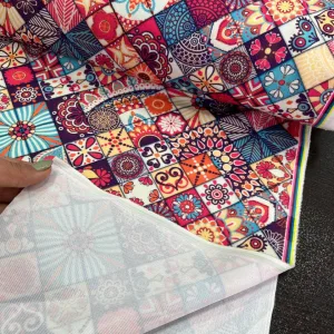 مخمل پورش گلدار